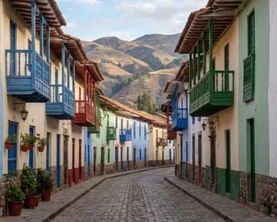 Pueblo colonial de Paucartambo