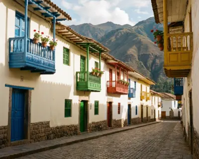 Pueblo colonial de Paucartambo
